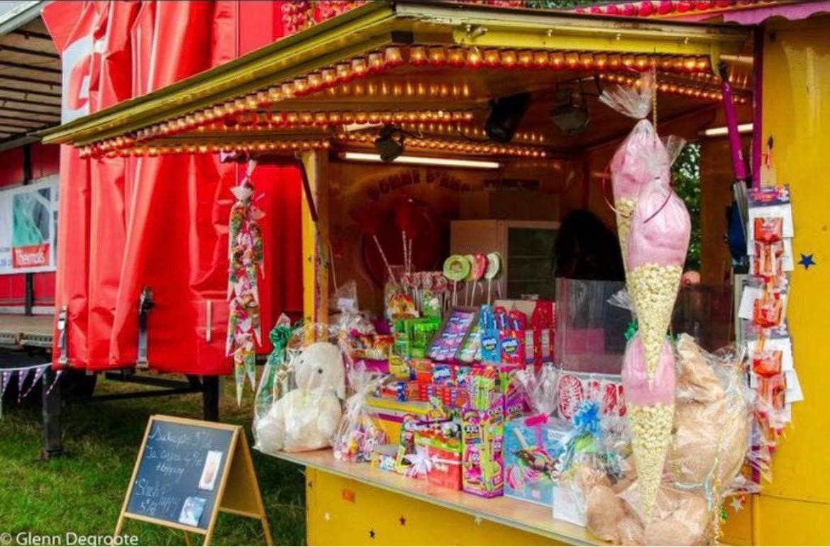 Foodtruck kermiswagen snoepkraam, Enlèvement, Autres types