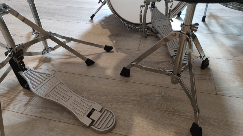 Batterie acoustique enfant, Muziek en Instrumenten, Ophalen, Gebruikt, Overige merken