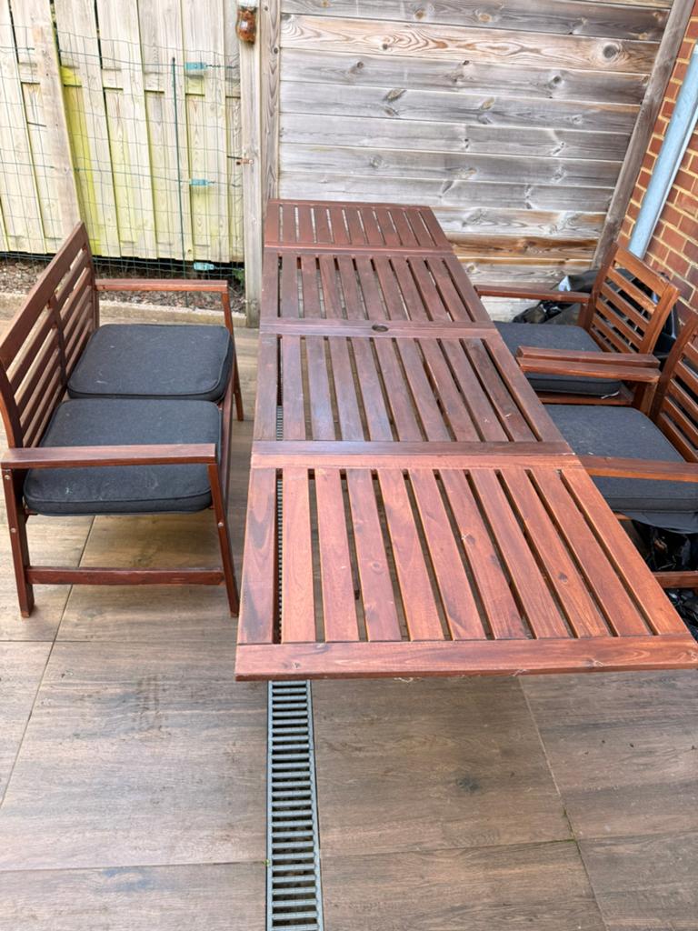 Meubles de jardin, Enlèvement, Utilisé