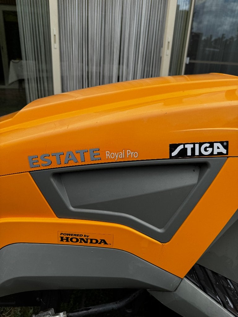 Stiga Estate Royal Pro - Honda GCV530, Stiga, Enlèvement, Utilisé, Démarrage électrique