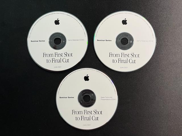 CD-Rom Apple Final Cut - Seminar Series - vintage, Computers en Software, Vintage Computers, Ophalen of Verzenden, Apple