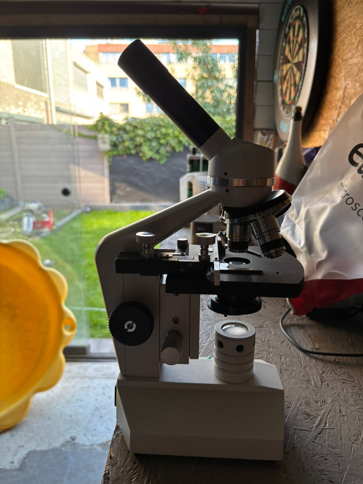Euromex microscoop monoculair, Audio, Tv en Foto, Ophalen, Zo goed als nieuw
