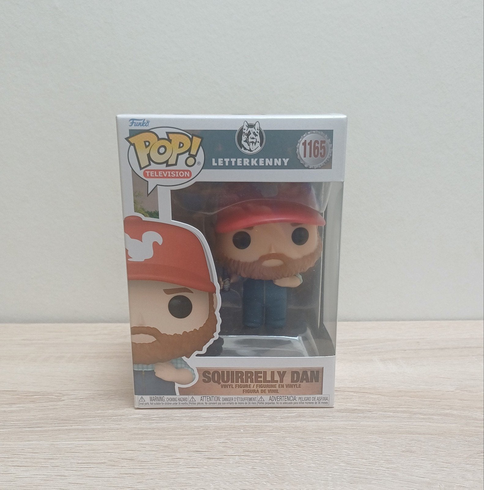 Funko Pop ! Letterkenny - Squirrely Dan
#1165, Enlèvement ou Envoi, Comme neuf