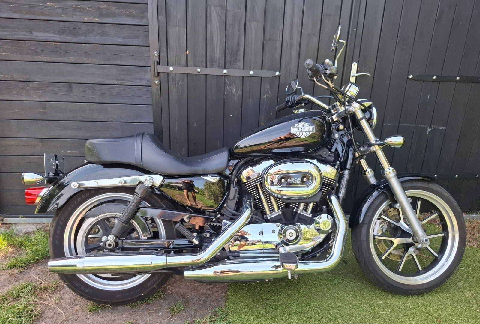 Sportster XL1200 Super Low, Motos, Motos | Harley-Davidson, Particulier, Chopper, plus de 35 kW, 2 cylindres, Permis Moto A, ABS
