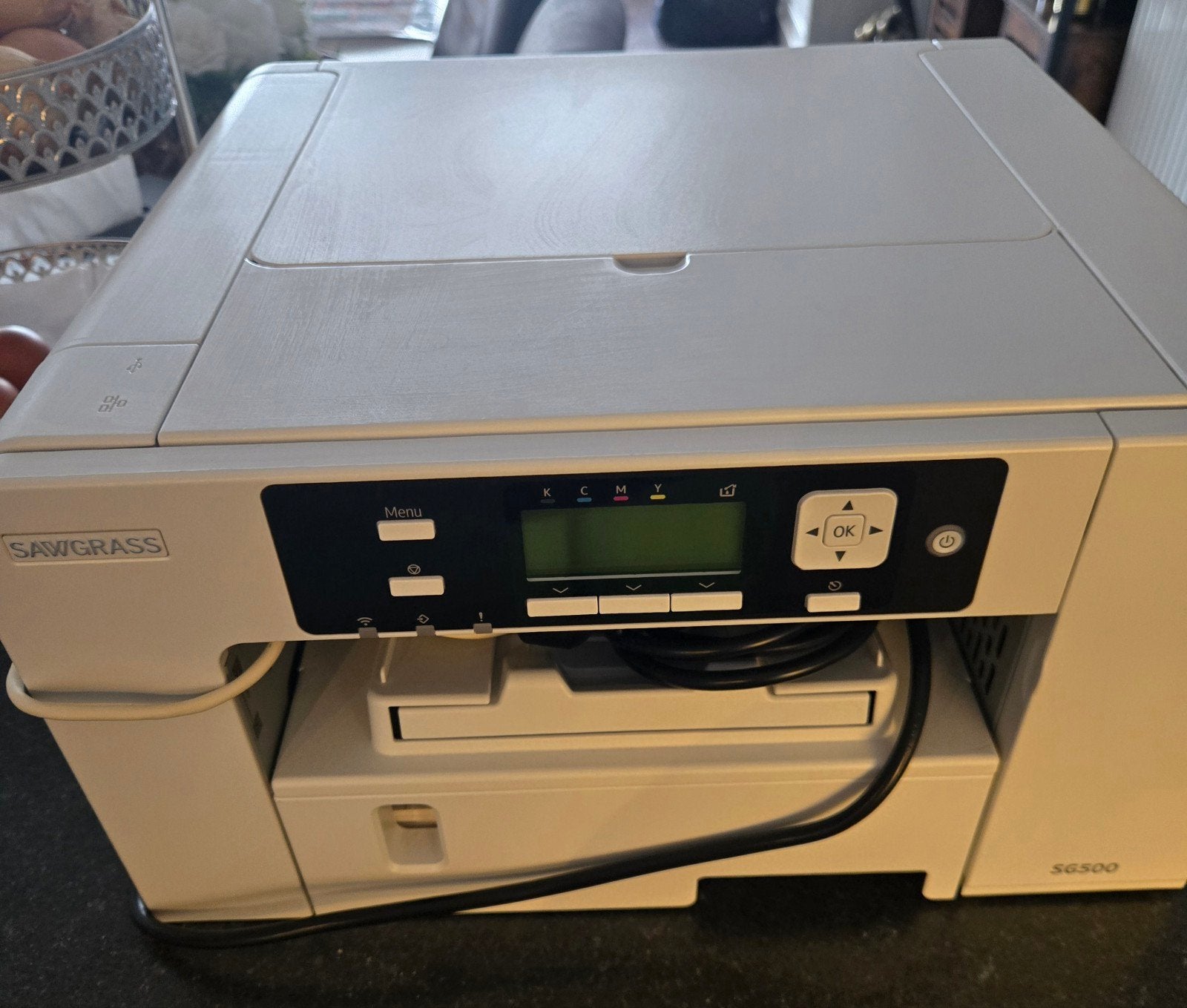 sublimatie printer, Ophalen, Printer