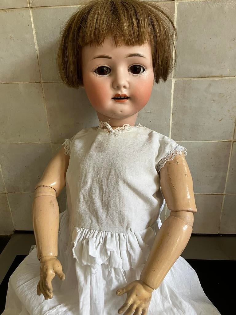 Poupée ancienne en porcelaine Heubach Koppelsdorf, Enlèvement