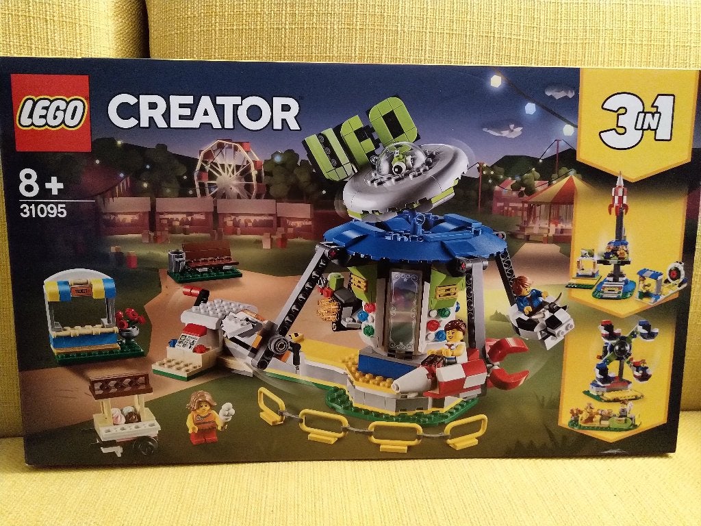 LEGO 31095 Creator - Le manège de la fête foraine, Kinderen en Baby's, Speelgoed | Duplo en Lego, Zo goed als nieuw, Lego, Complete set