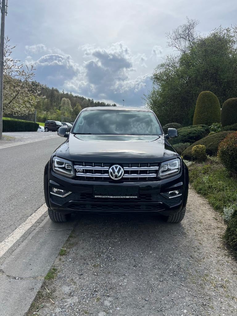 Volkswagen Amarok 3.0 V6 Hard TOP //  23200 HTVA, Auto's, Testrit aan huis, 4x4, Euro 6, Zwart