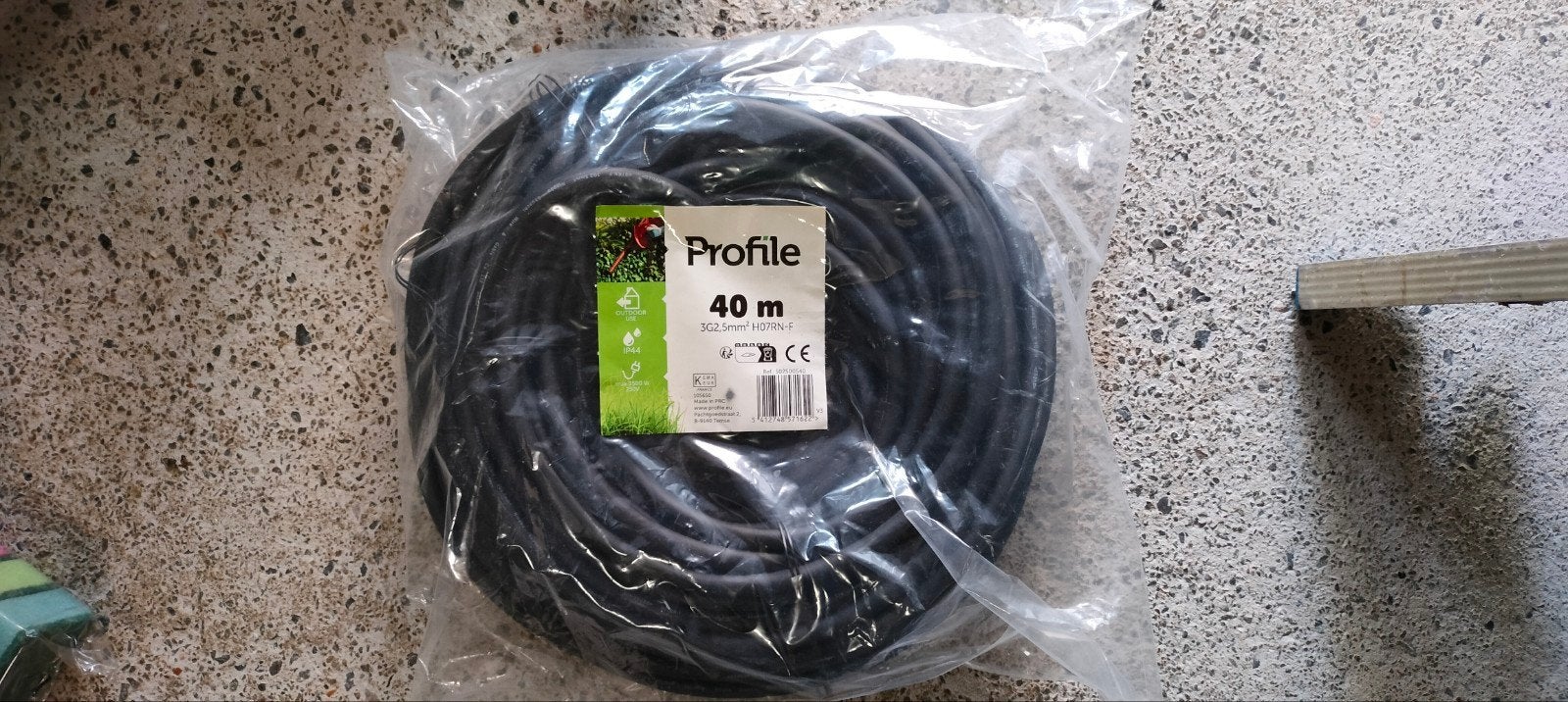 Verlengkabel 40m, Doe-het-zelf en Bouw, Ophalen, Nieuw, Kabelhaspel