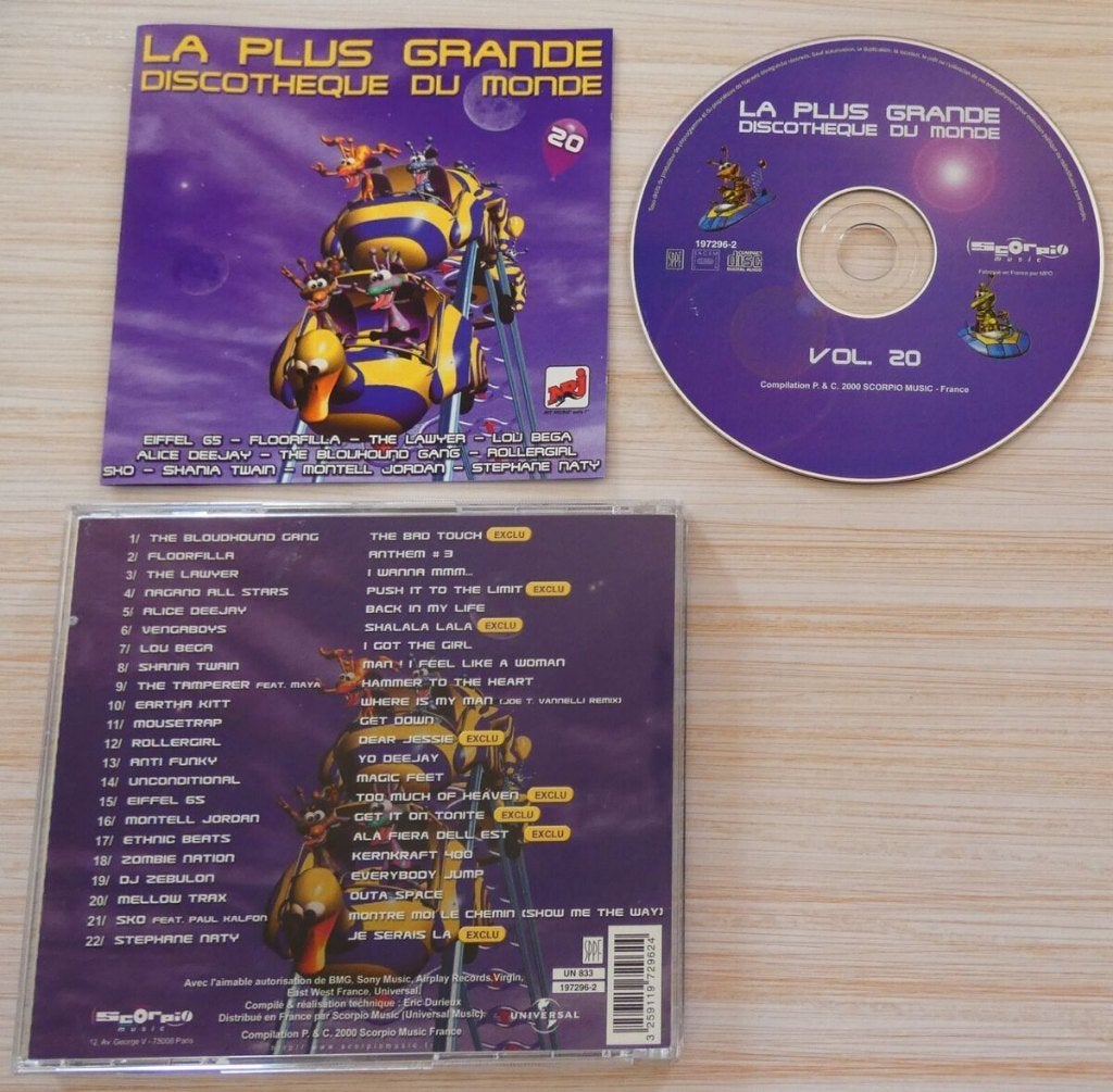 La Plus Grande Discothèque Du Monde Vol 20, Suppléments, House, Enlèvement ou Envoi, Comme neuf