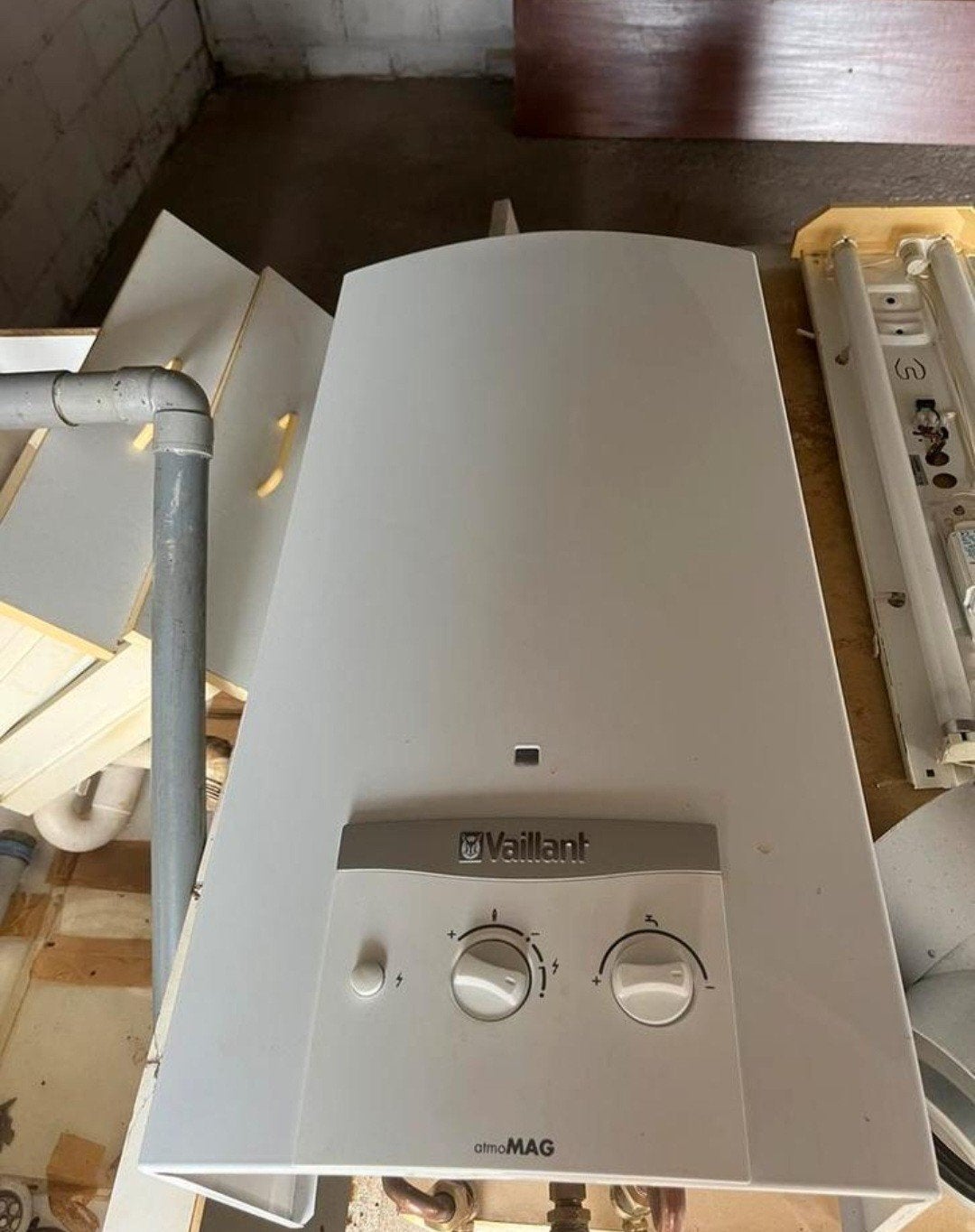 Chauffe eau vaillant atmomag au gaz, Ophalen