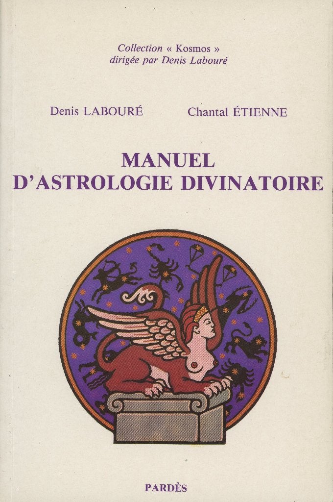 Astrologie : D. LABOURE : Manuel d'astro divinatoire, Livres, Enlèvement ou Envoi, Comme neuf, Astrologie