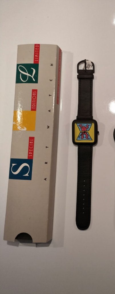 Keith Haring Watch - Special Limited Edition Art Watch, Ophalen of Verzenden, Zo goed als nieuw