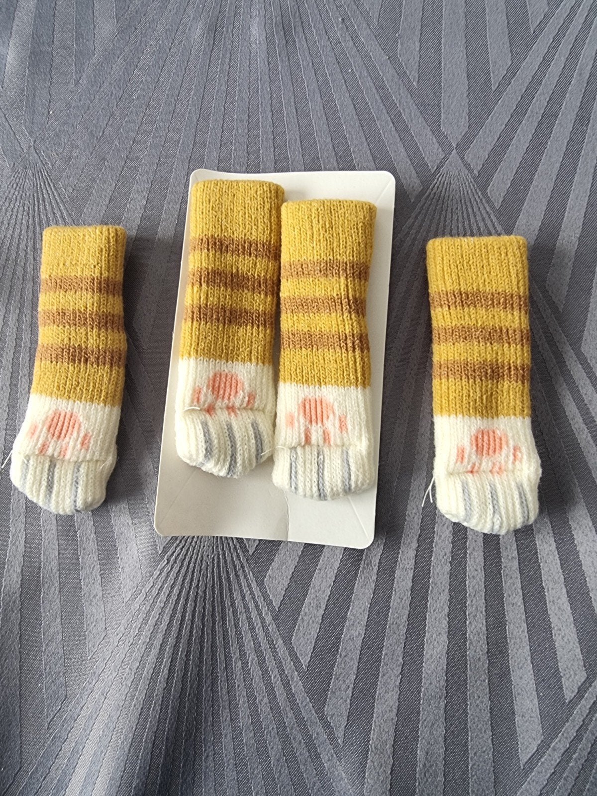 Set van 4 stoelpotjes – geluiddempend & krasvrij, Ophalen of Verzenden, Nieuw