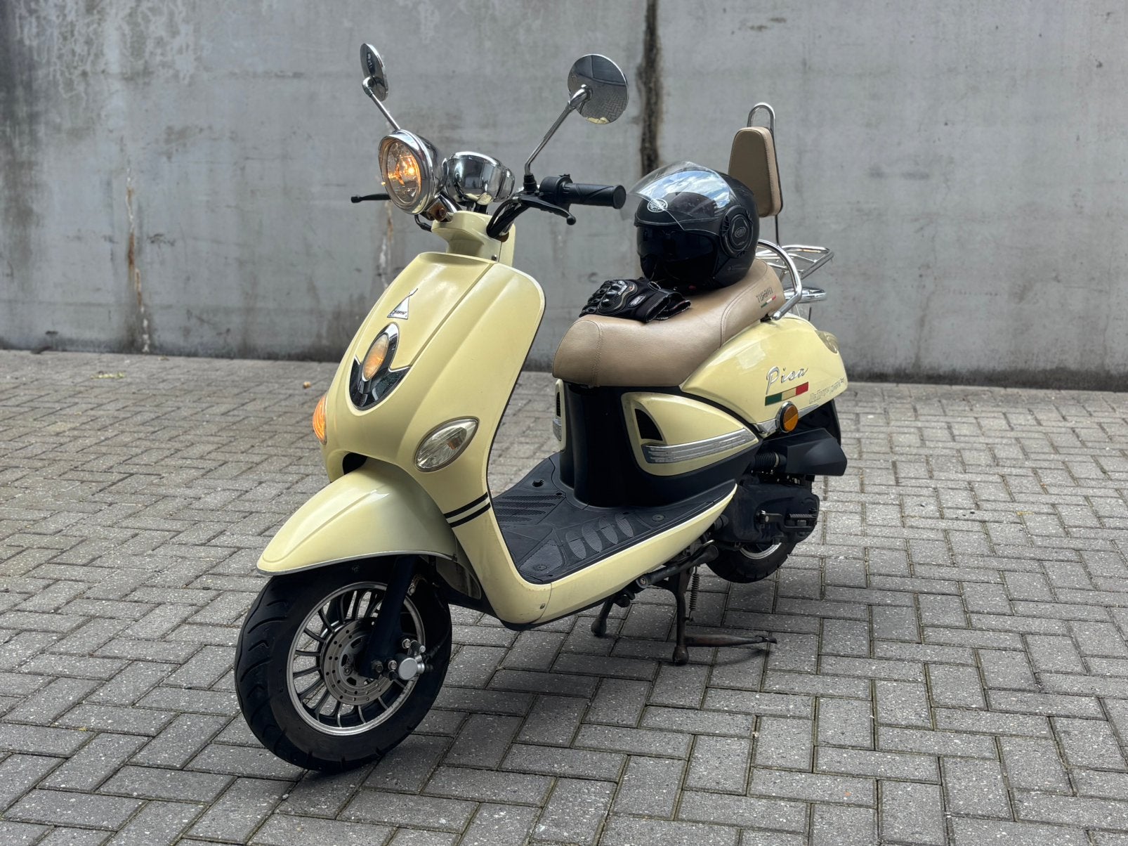 Trottinette 50 cc, Vélos & Vélomoteurs, Scooters | Marques Autre, Comme neuf, Classe B (45 km/h), Essence, Enlèvement