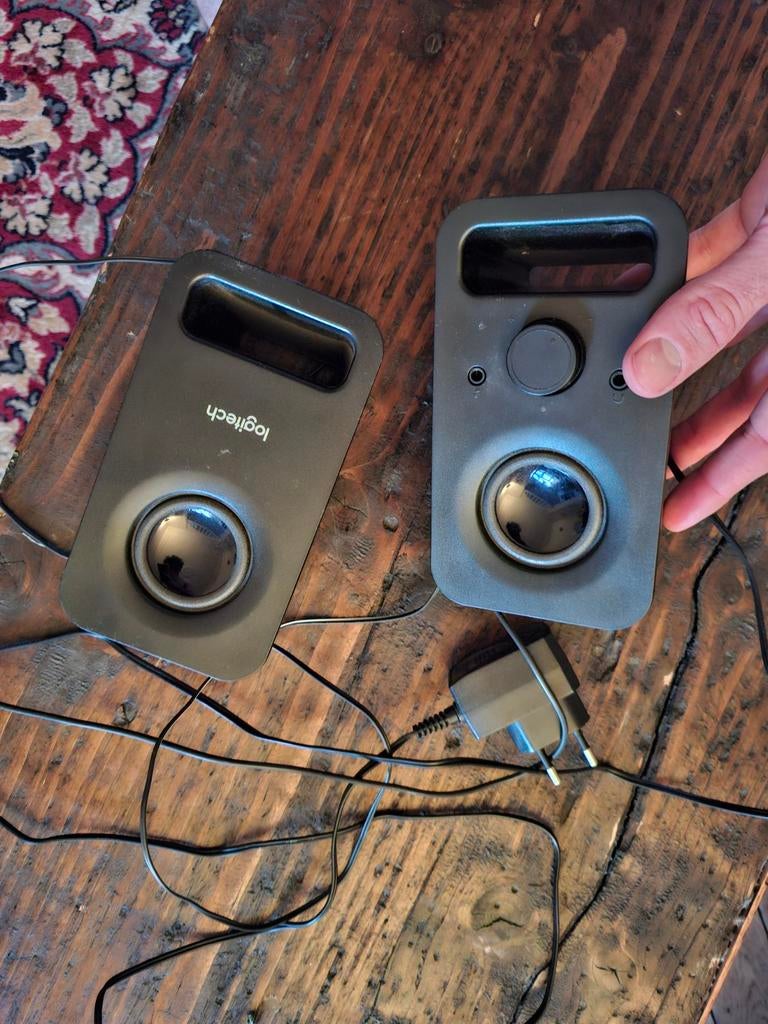 Logitech speakers, werkt perfect, Computers en Software, Pc speakers, Ophalen