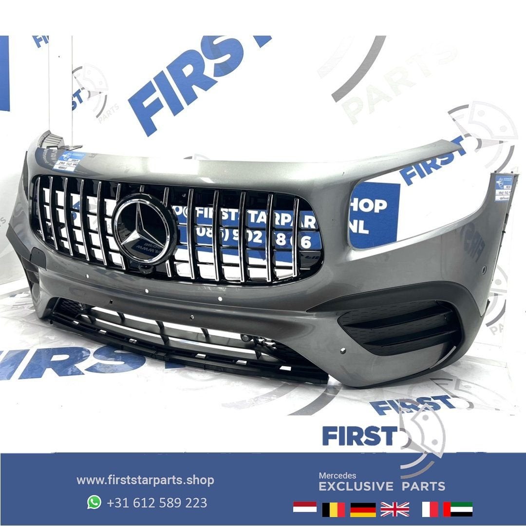 X247 GLB 35 AMG VOORBUMPER W247 GLB35 BUMPER + GT GRIL 247 O, Gebruikt, -, Voor, Ophalen of Verzenden
