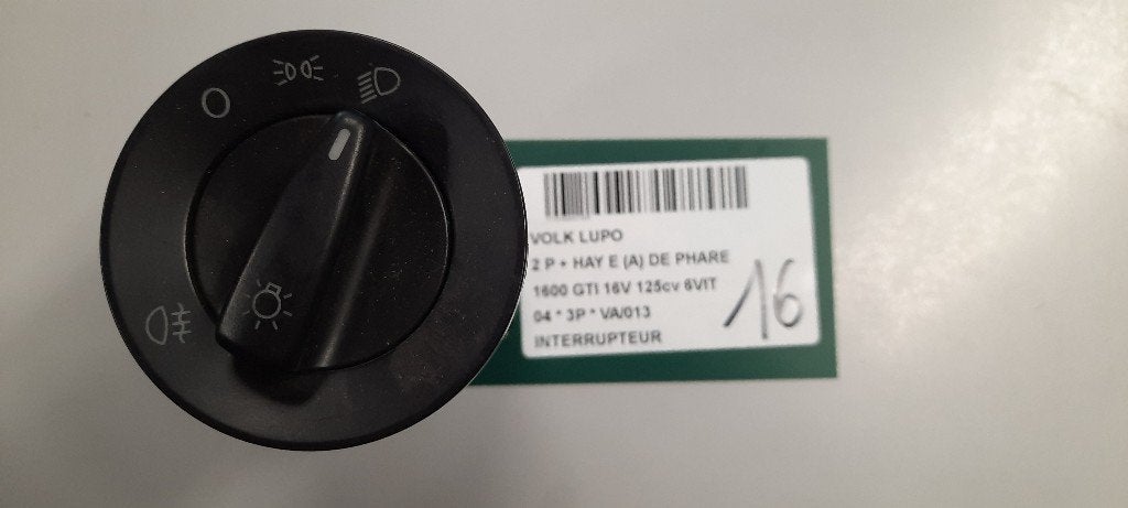 SCHAKELAAR Volkswagen Lupo (6X1) (1C0941531C1), Gebruikt, Volkswagen, Volkswagen AG, Kundenbetreuung@volkswagen.de