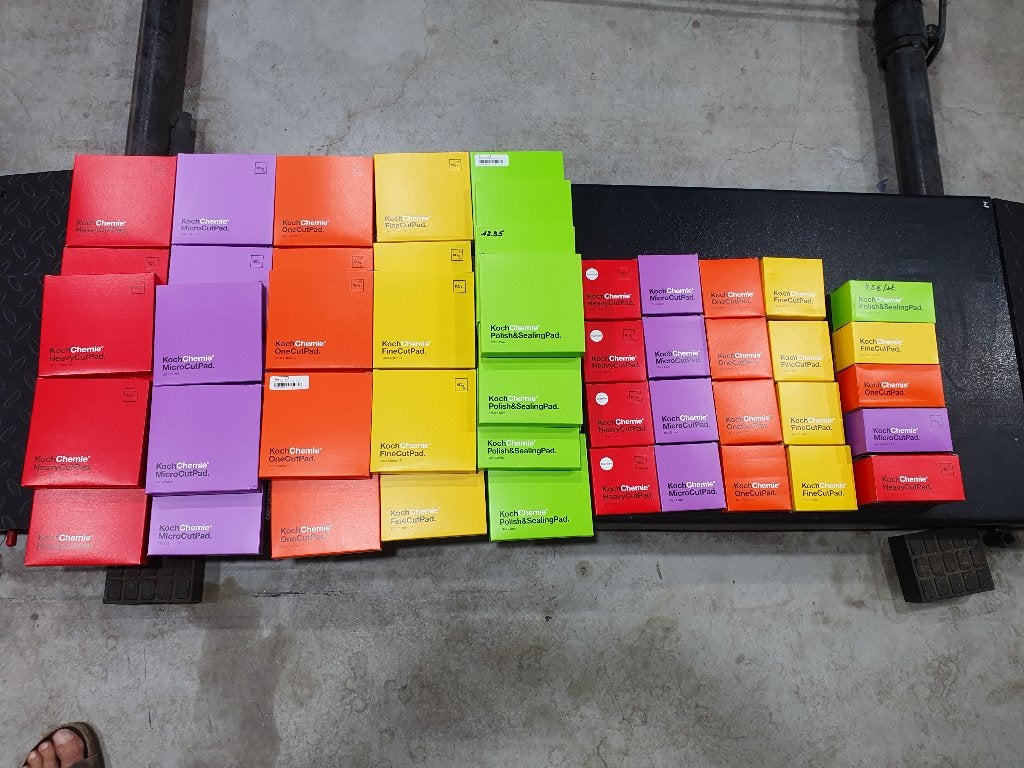 Koch polijstpads en pasta, Ophalen, Nieuw