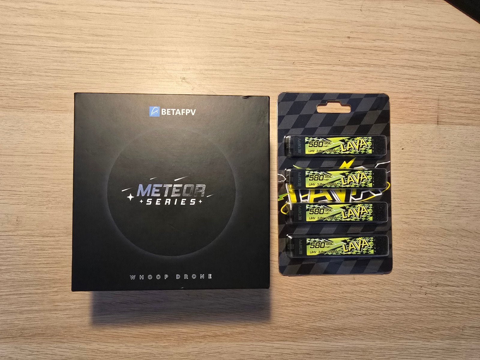 Betafpv meteor75 pro dji o4 elrs fpv drone + 4 batterijen, Ophalen of Verzenden