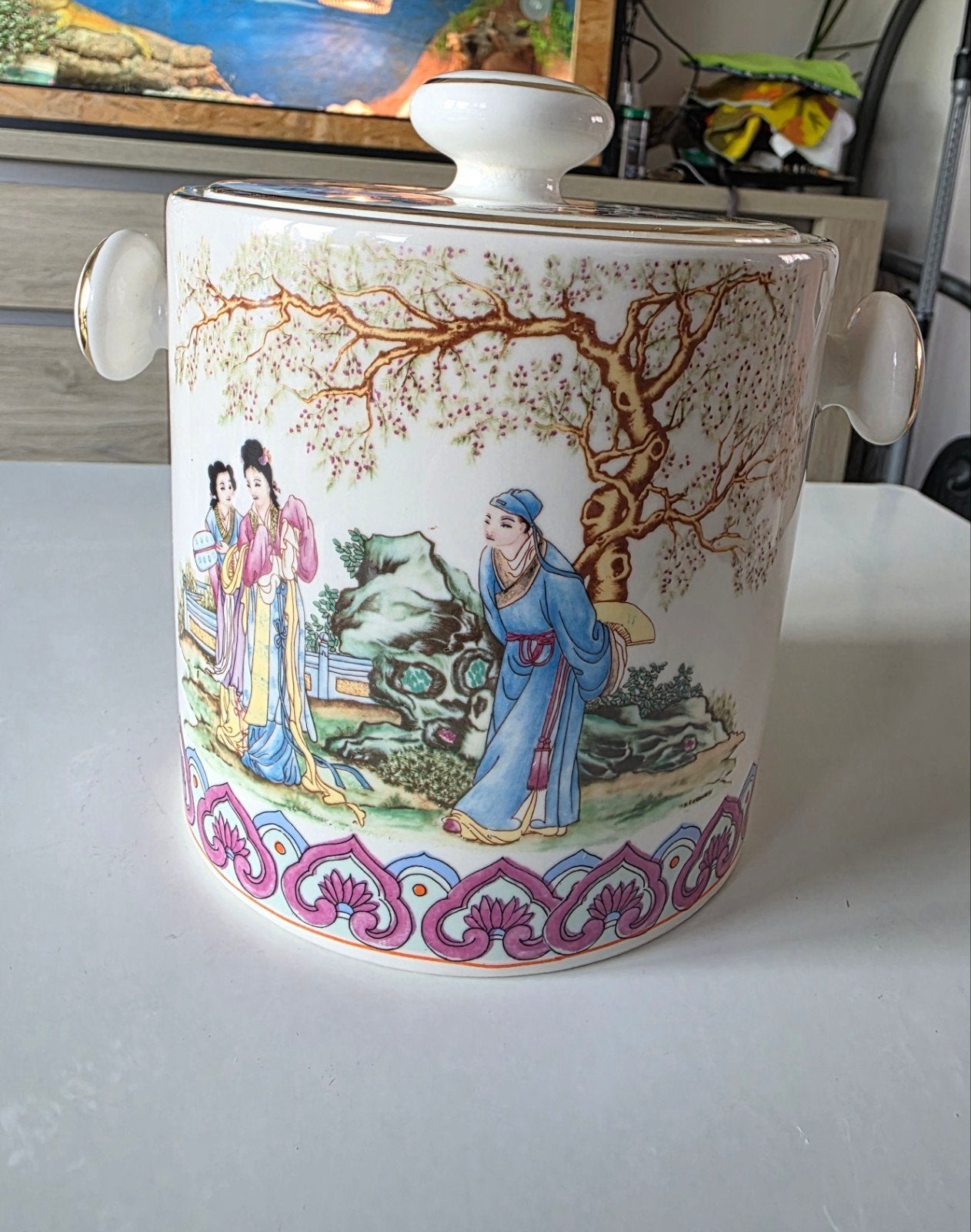 Vintage koekjesdoos raamcollectie, Antiek en Kunst, Ophalen