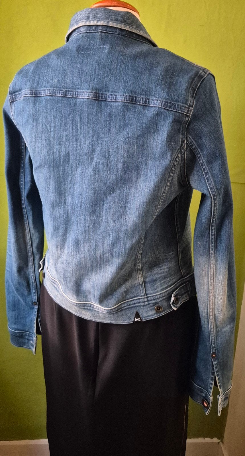 denham jeansjasje maat 36, Denham, Blauw, Ophalen of Verzenden, Zo goed als nieuw
