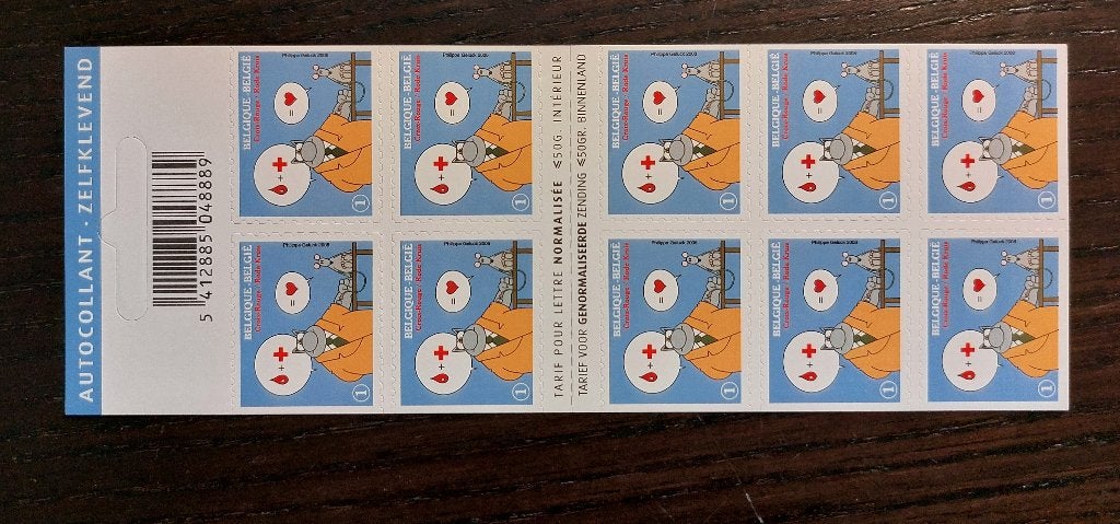 België: Rode Kruis - B88, Orginele gom, Ophalen of Verzenden, Zonder stempel, Postfris