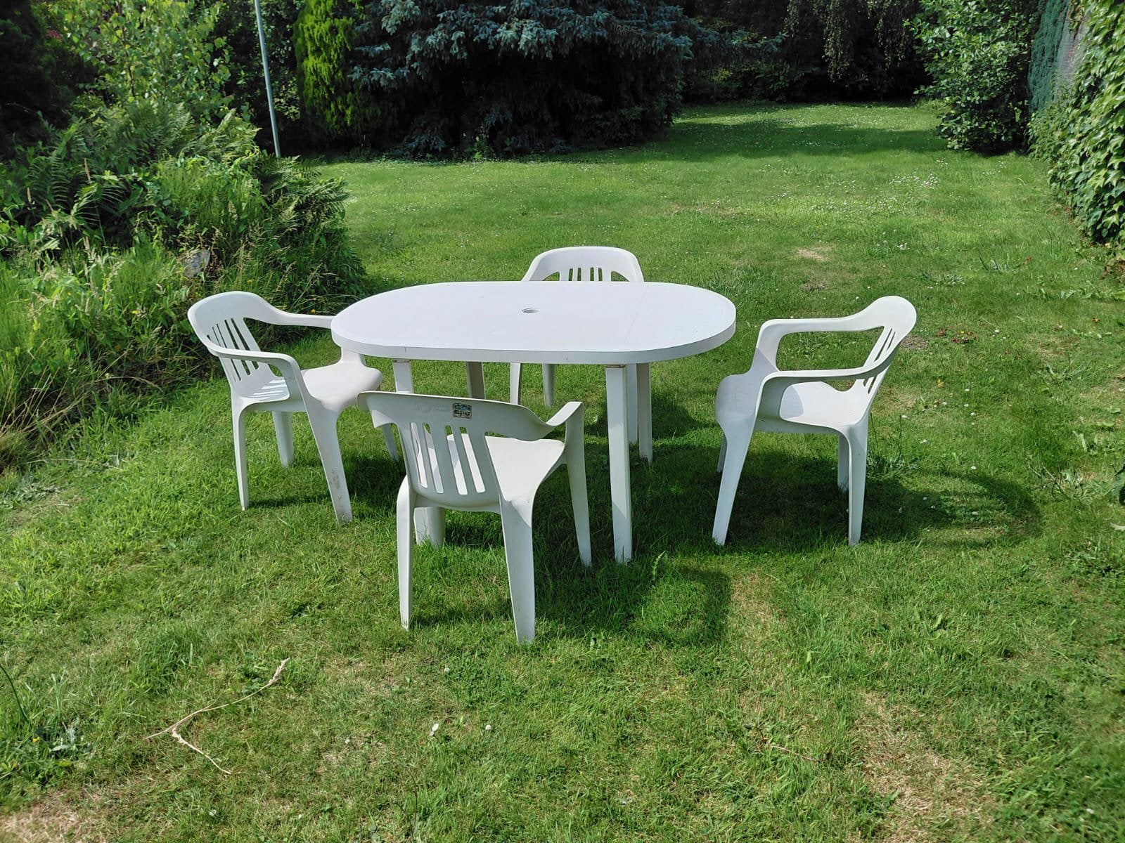 Tuinset, Ophalen of Verzenden, Zo goed als nieuw, Stoel, Tuinset