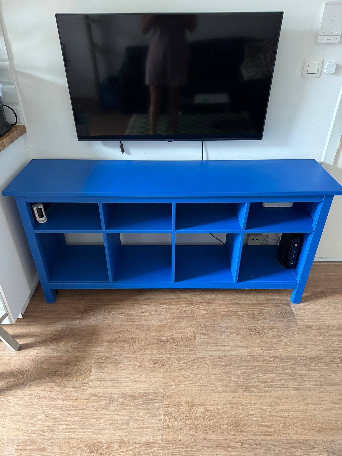 IKEA Hemnes Console Table (Painted Blue), Ophalen, Gebruikt