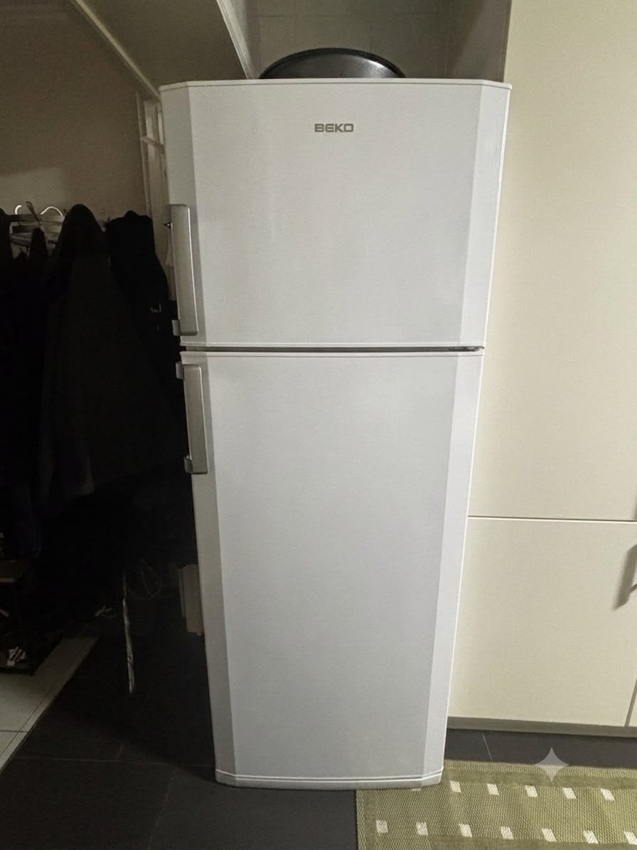 Ruime Beko Dubbeldeurs Koelkast (450L) – 185 x 70 cm, Ophalen