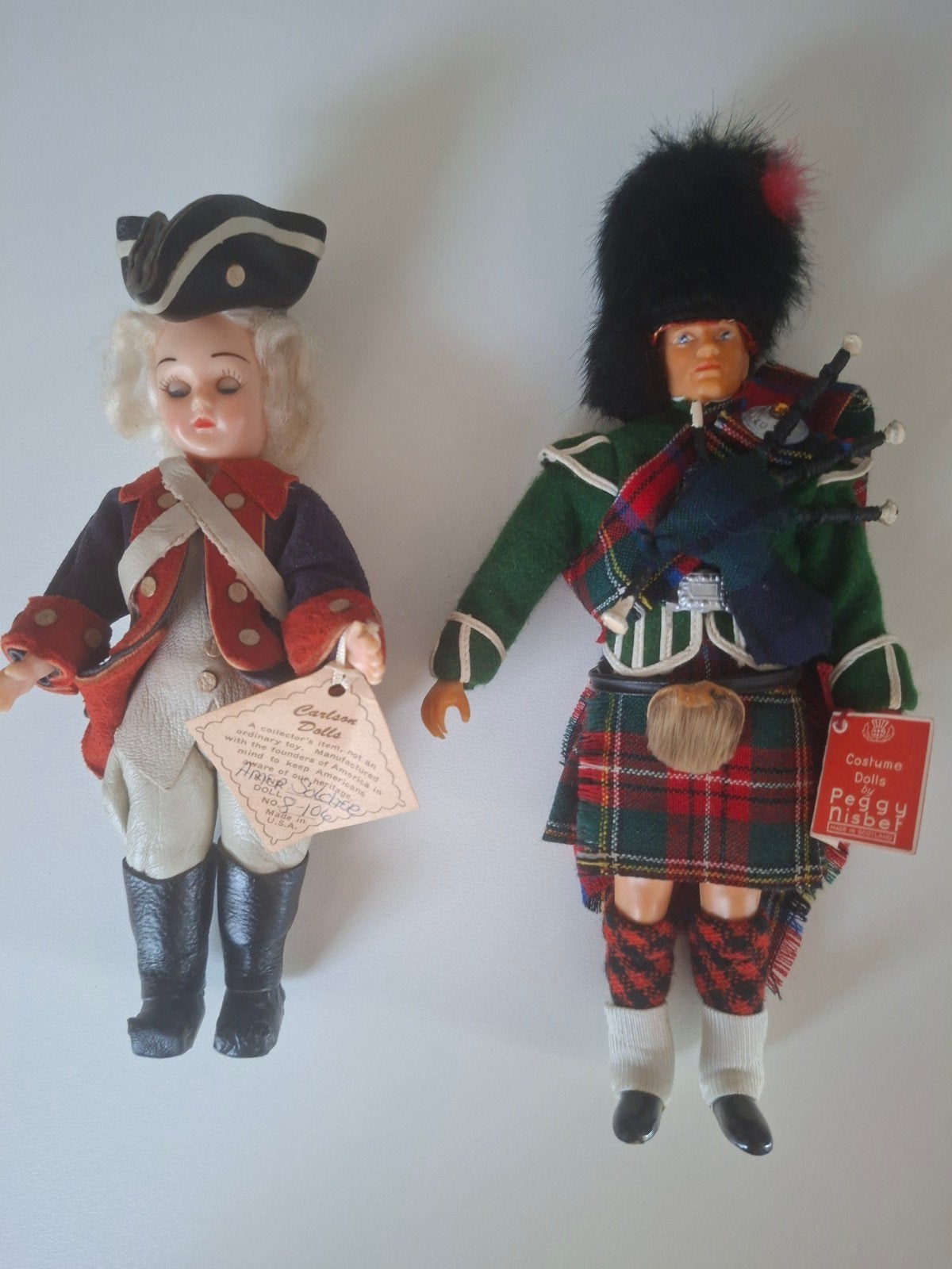 Twee poppetjes, Ophalen of Verzenden