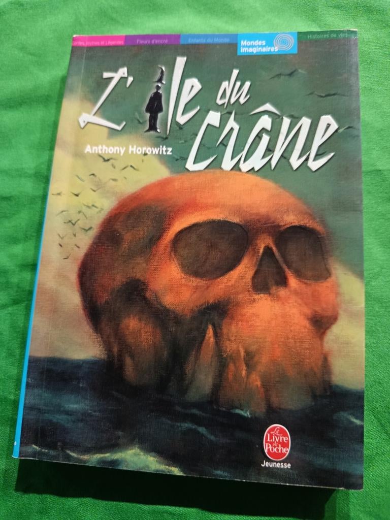 L'ile du Crâne : Horowitz, Livres, Enlèvement