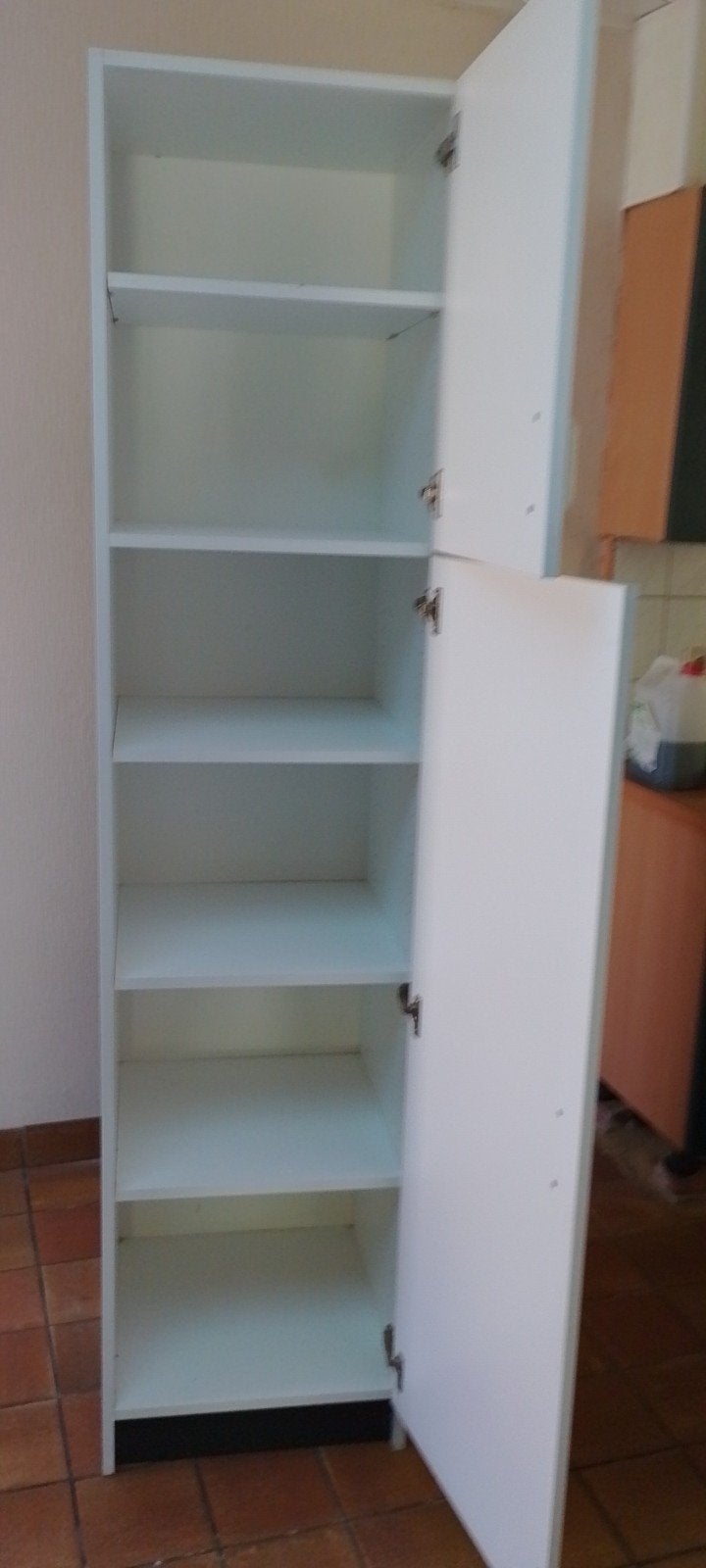 witte keukenkast 50x50x210 rechts opendraaiend, Ophalen, Overige materialen, 50 tot 100 cm, 25 tot 50 cm