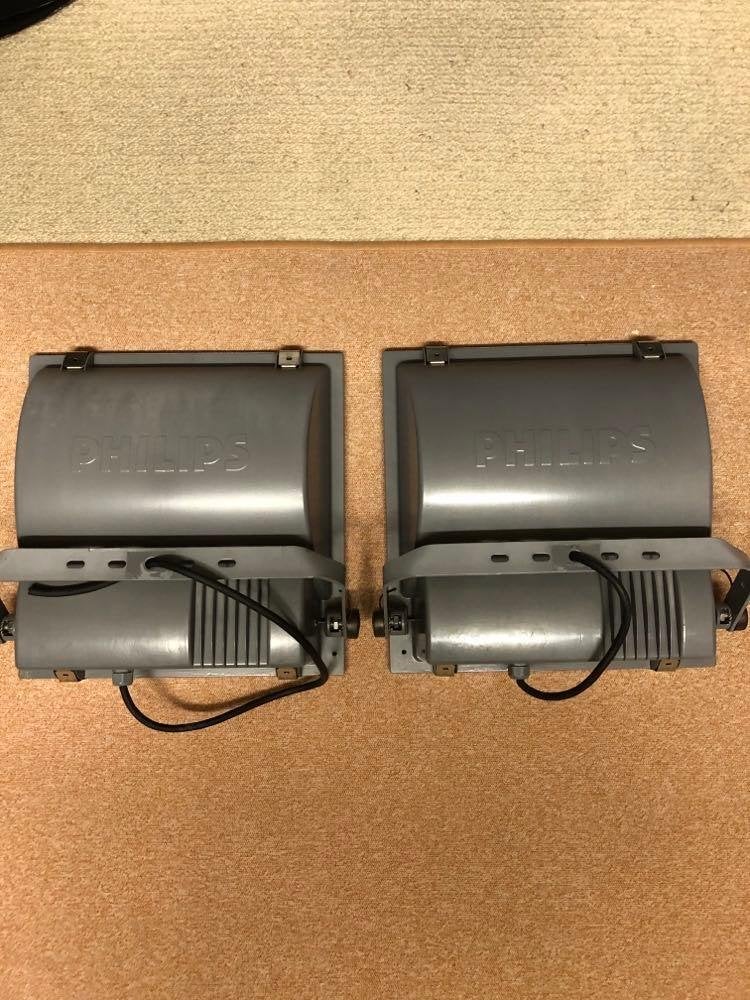 Philips buitenlamp, Ophalen, Gebruikt, Aluminium, Spots