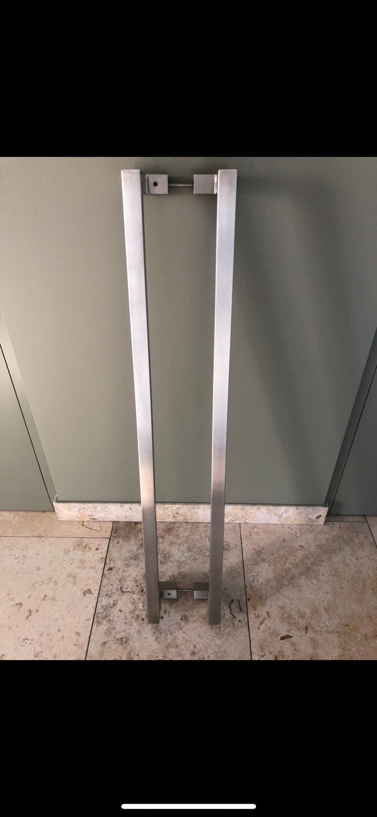 Deurgreep inox - deurtrekker inox - nieuw, Ophalen of Verzenden, Nieuw, Inox, Klink of Kruk