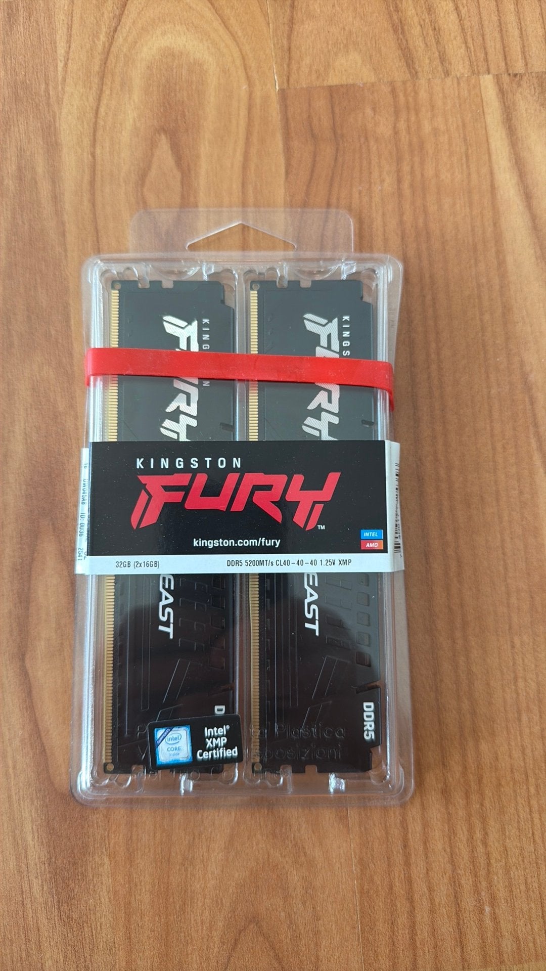 Kit ram ddr5 2x16 5200mhz neuves, Enlèvement, Comme neuf, DDR5