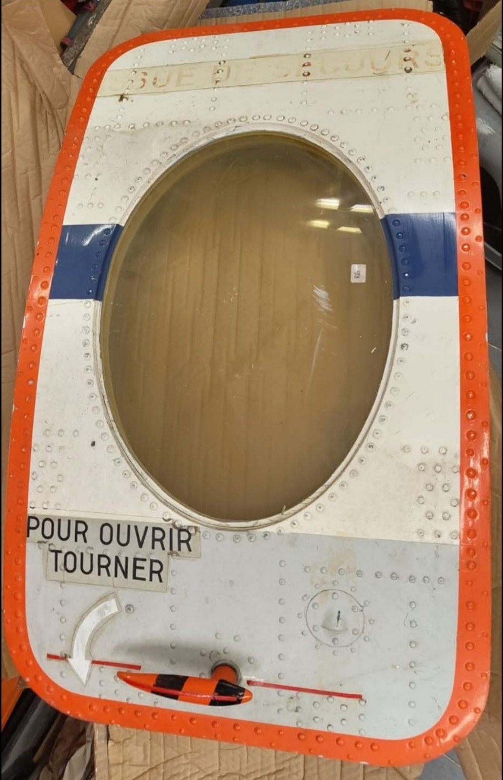 Porte d'avion / Nord Aviation / Année 1970, Enlèvement