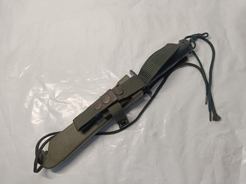 Militaire couteau de survie vert 33 cm, Enlèvement ou Envoi