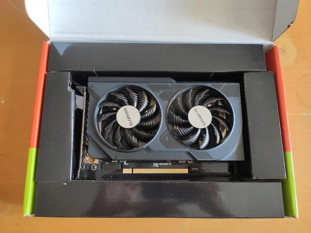 Nvidia Gigabyte OC 4060 8Gb, Computers en Software, Videokaarten, Ophalen, GDDR6, PCI-Express 4, Zo goed als nieuw