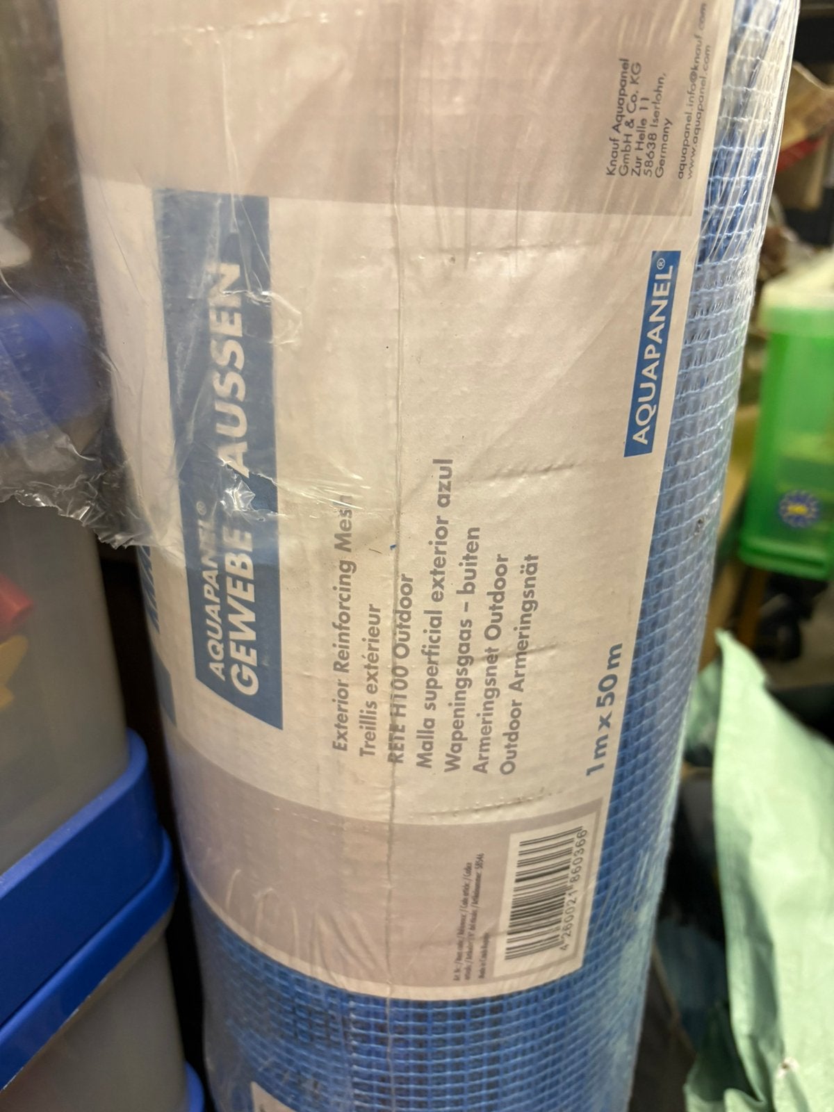 Knauf Aquapanel, Ophalen, Zo goed als nieuw