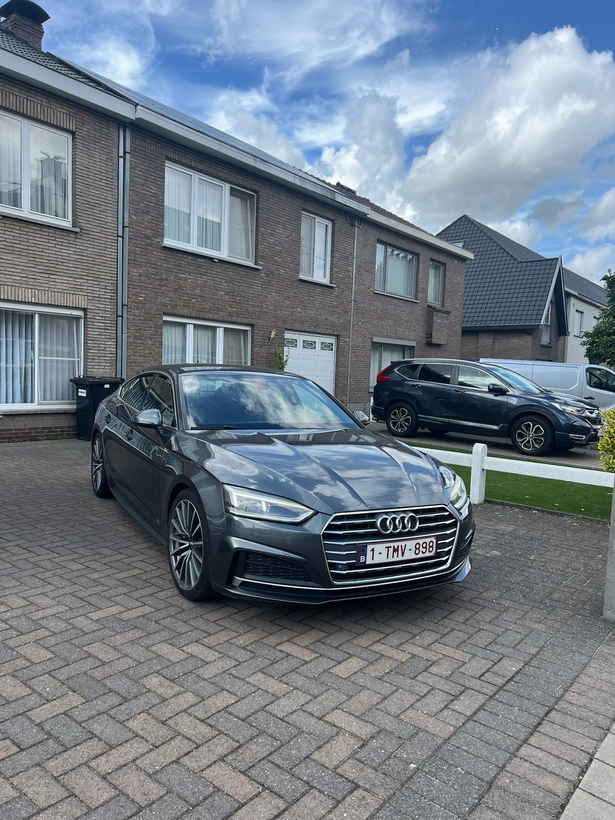 Audi a5 S-Line 2.0 tfsi 252 pk, Autos, 185 kW, Argent ou Gris, Euro 6, Noir