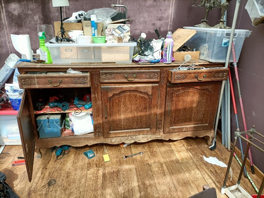 meuble en bois, Enlèvement