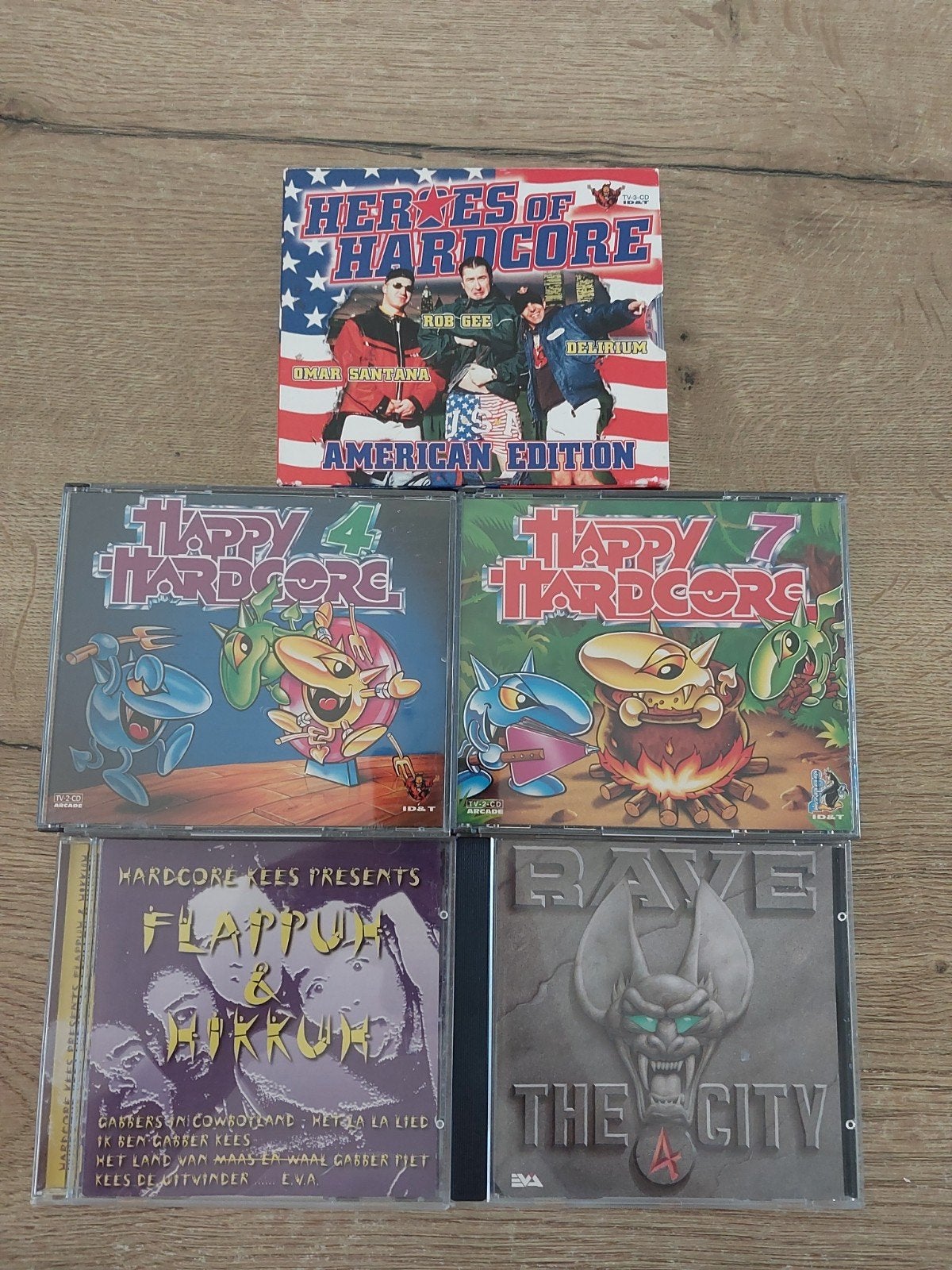 Vintage Hardcore cd 's, Cd's en Dvd's, Cd's | Dance en House, Ophalen of Verzenden, Hardcore