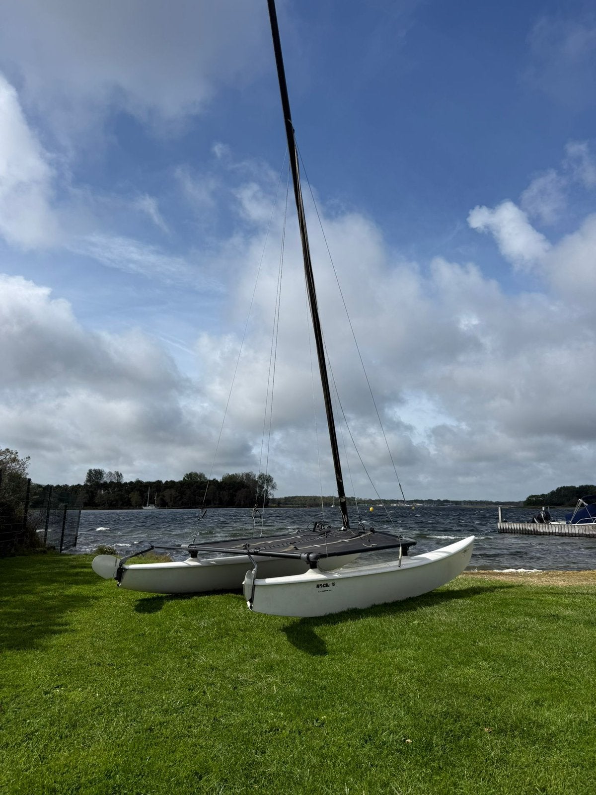 Hobie cat 16, Watersport en Boten, Ophalen, Zo goed als nieuw