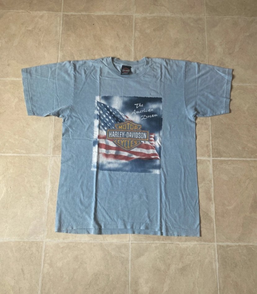 T-shirt Vintage Harley-Davidson "The American Dream", Ophalen of Verzenden, Zo goed als nieuw