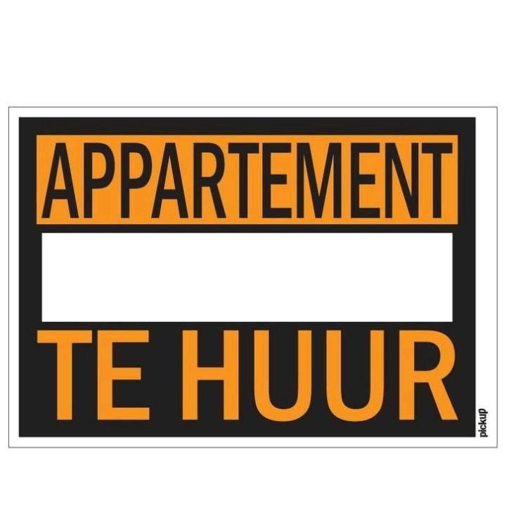 Appartement op zoek dringend
