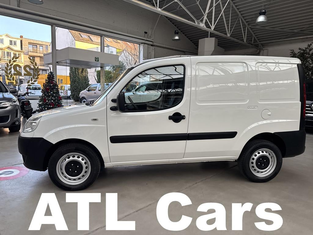 Fiat Doblo 1.9 JTD | Ex Overheid | Eerste Eig | Schuifdeur, Gebruikt, 4 cilinders, Wit, Bedrijf