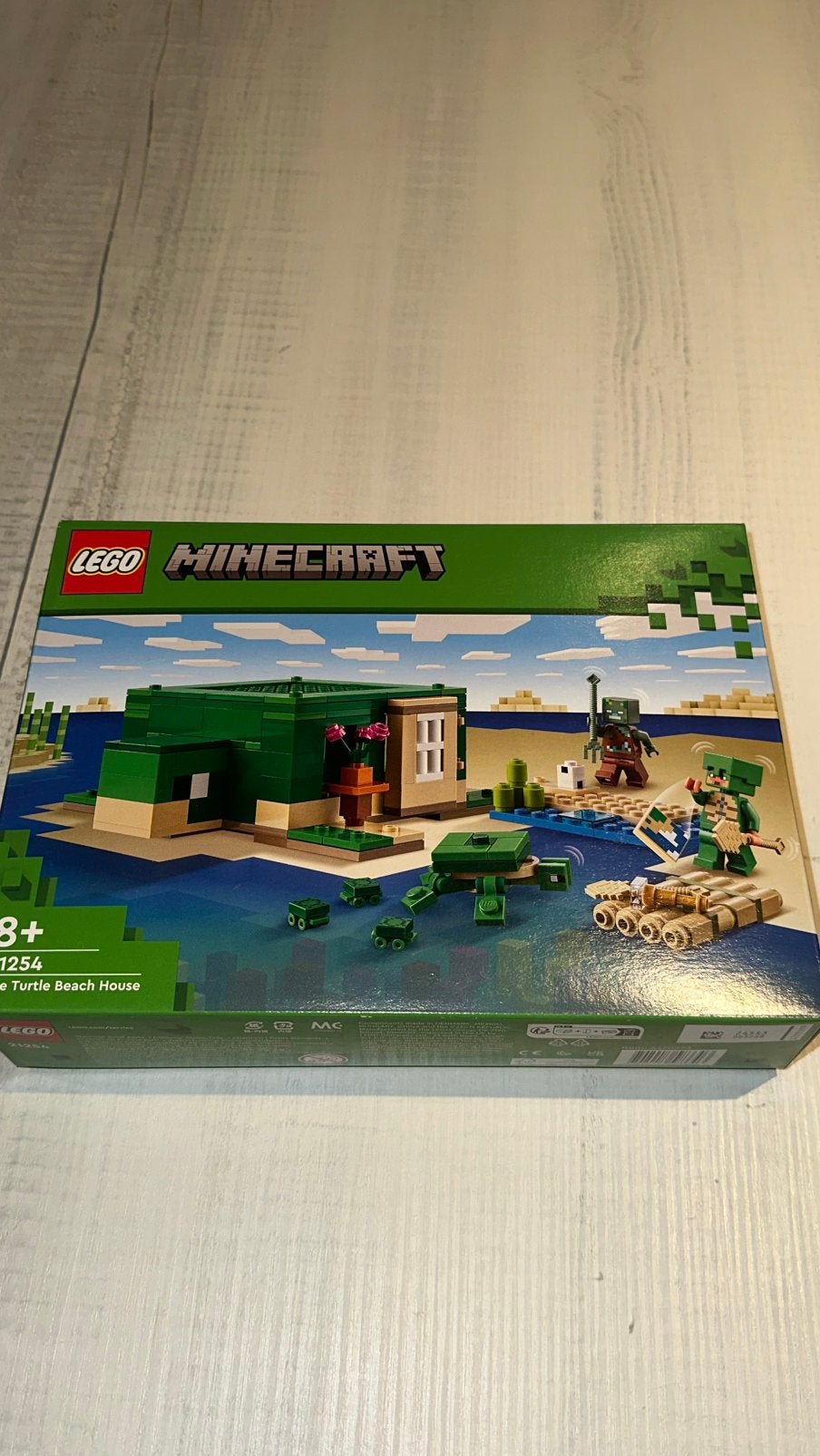 Lego Minecraft The turtle beach house, Kinderen en Baby's, Speelgoed | Duplo en Lego, Ophalen, Minecraft, Lego, Nieuw