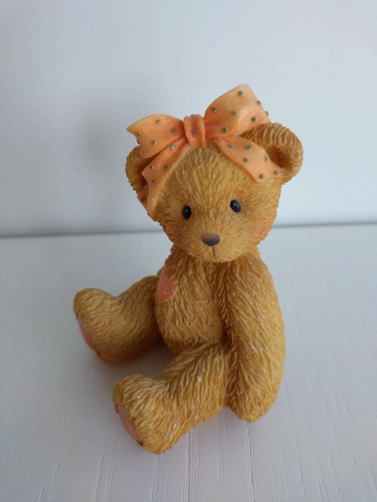Cherished teddies - Karen, Collections, Ours & Peluches, Enlèvement ou Envoi, Comme neuf, Statue, Cherished Teddies