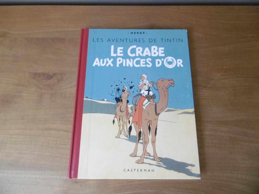 Tintin : Le crabe aux pinces d'or - Facsimilé, Ophalen of Verzenden